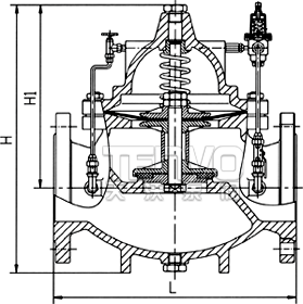 200X减压阀结构图