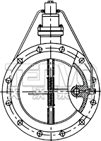 HH44X微阻缓闭式止回阀结构图