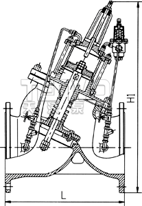 活塞式可调减压稳压阀结构图