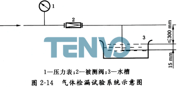 气体检漏试验系统示意图